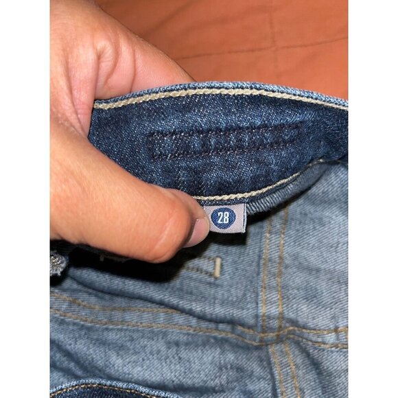 Citizens Of Humanity Womens High-Rise Slim Straight Leg Jeans Size 28 Dark Wash - Picture 8 of 12